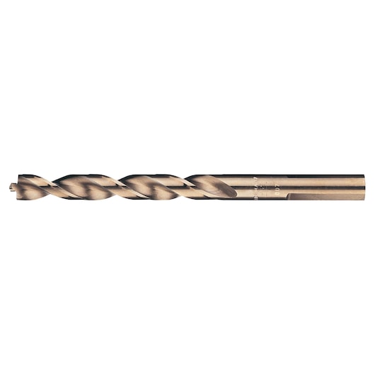 A single metal drill bit with a spiral flute design, shown against a white background.