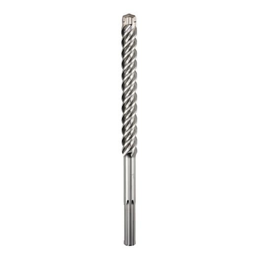 DEWALT DT60823 metal drill bit with spiral grooves for masonry and concrete drilling.