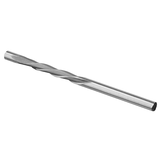 A single metal twist drill bit displayed on a white background.