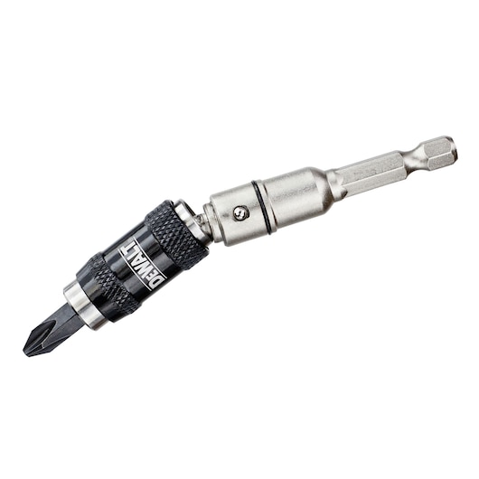 DEWALT screwdriver bit holder, SKUs DT70578T, DT70578T-QZ. Photography product shown close up.