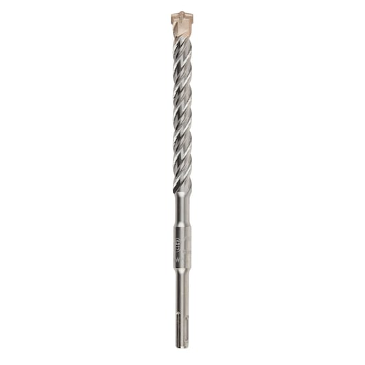 A DEWALT SDS-Plus drill bit with spiral flutes and carbide tip, designed for masonry and concrete drilling.