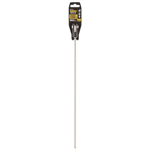 DEWALT DT9518 long masonry drill bit with packaging, designed for tough core drilling applications.