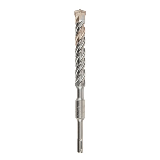 A DEWALT SDS-plus masonry drill bit with a spiral flute and carbide tip, shown against a white background.