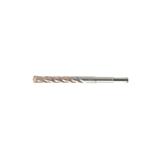 Single SDS-plus masonry drill bit with spiral flutes, shown on a white background.