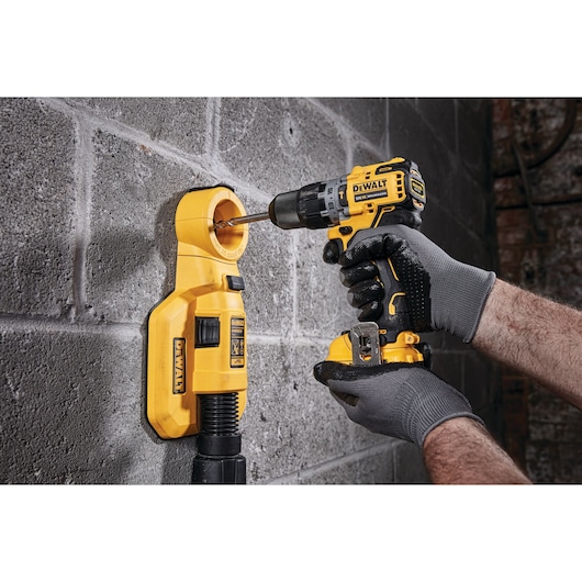 12V XR kulløs superkompakt slagboremaskine, 2 x 2AH