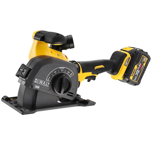 54V XR FLEXVOLT murrillefræser, 2 x 6Ah
