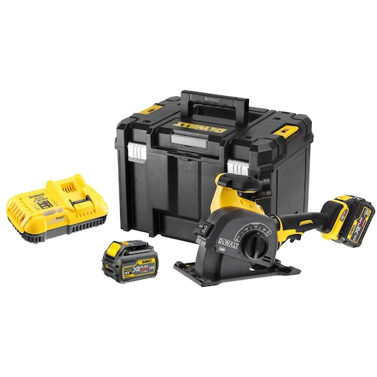 54V XR FLEXVOLT murrillefræser, 2 x 6Ah