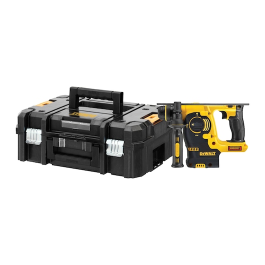 18V XR Li-Ion højtydende SDS-Plus borehammer med 3 funktioner, løs enhed i TSTAK