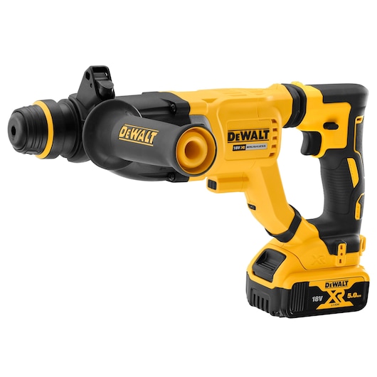 18V XR SDS-PLUS Borehammer, D-HÅNDT, 3,0Jm 1 x 5Ah