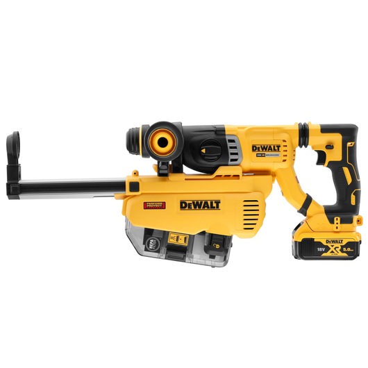 18V XR SDS-PLUS Borehammer, D-HÅNDT, 3,0Jm 1 x 5Ah