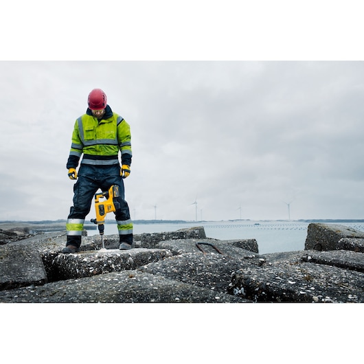 54V XR FLEXVOLT kulløs SDS-MAX hammer med 3 funktioner, løs enhed