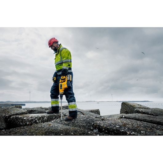 54V XR FLEXVOLT kulløs SDS-MAX hammer med 3 funktioner, løs enhed