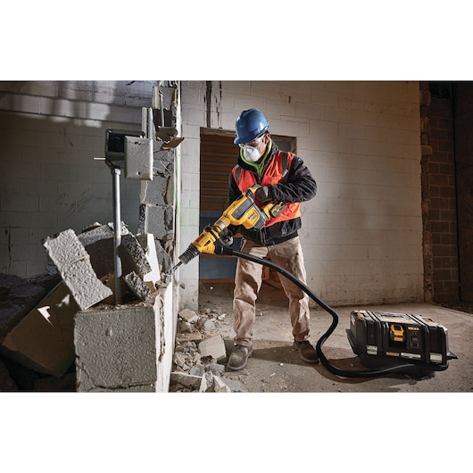 54V XR FLEXVOLT 45mm SDS-Max Borehammer, 10,5J - Løs enhed