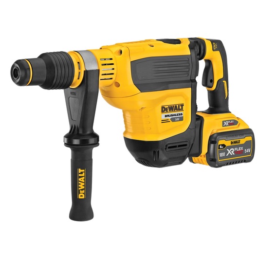 54V XR FLEXVOLT 45mm SDS-Max Borehammer,2x9Ah batterier, 10,5J, WTC