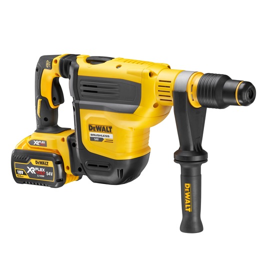 54V XR FLEXVOLT 45mm SDS-Max Borehammer,2x9Ah batterier, 10,5J, WTC