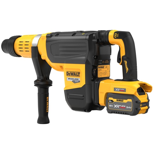 54V XR FLEXVOLT 52mm SDS-Max Borehammer, 2x9Ah, 19,4J,WTC