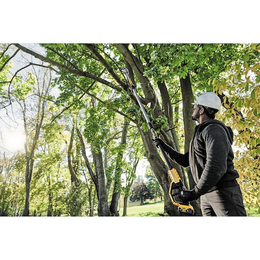 18V XR KÆDESAV T/GRENE M/FORLÆNGER 1X5AH