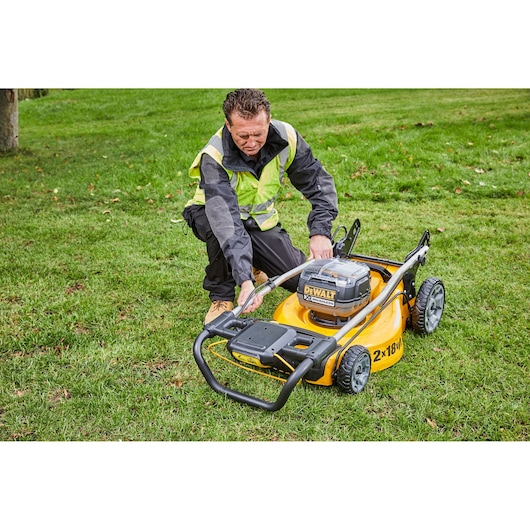 2x18V XR plæneklipper, løs enhed