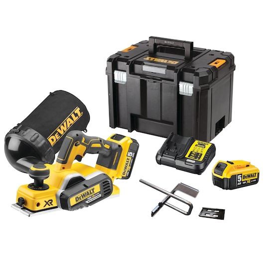 18V XR kulløs høvl