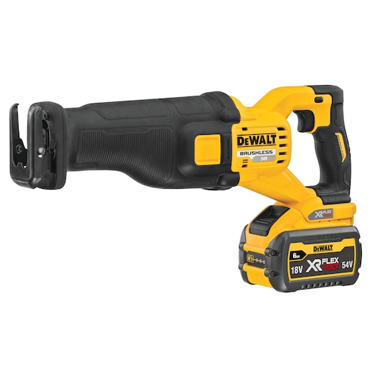 54V XR FLEXVOLT Bajonetsav, 2x6Ah batterier, TSTAK, lader