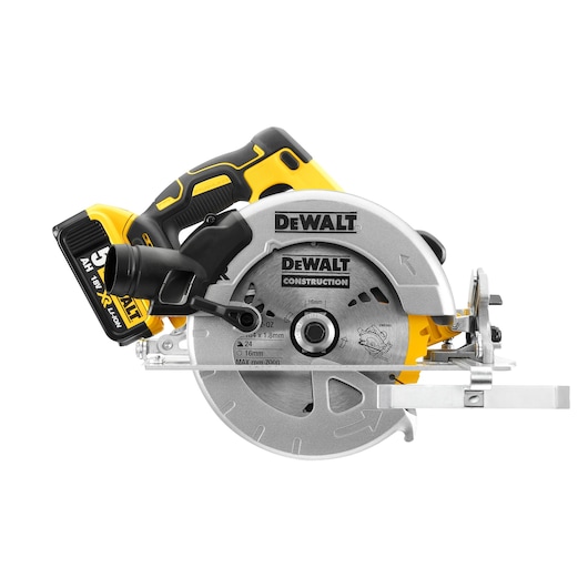 18V XR kulløs 184mm rundsav