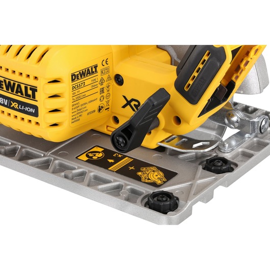 18V XR kulløs 184mm rundsav, solo, TSTAK