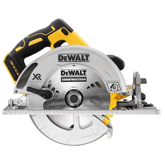 18V XR kulløs 184mm rundsav, solo
