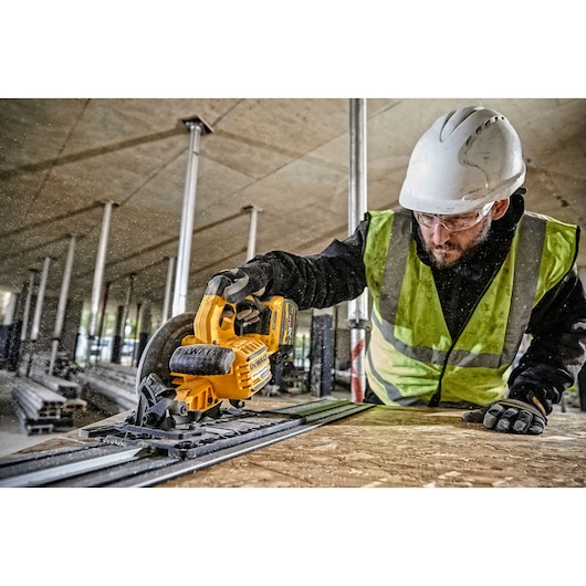 54V XR FLEXVOLT 190mm rundsav, TSTAK - 2 X 9Ah