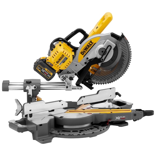 54V XR FLEXVOLT 250mm Geringssav, 2 X 6Ah batterier