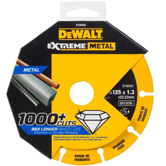 Extreme diamant-metalskæresive 125 x 22.23 x 1.3mm