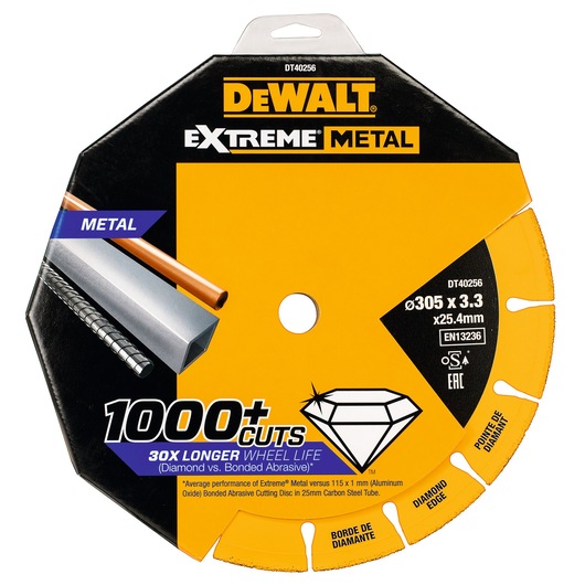 Extreme diamant-metalskæresive 300 x 25.4 x 3.3mm